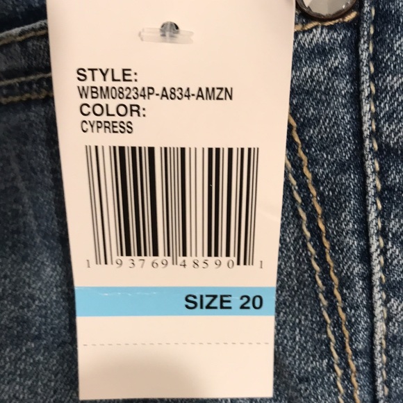 NEW with tags ladies Wallflower jeans .Size 20. - Picture 5 of 5